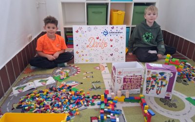 Kunterbunte Legosteine für die Lebenshilfe Main-Spessart