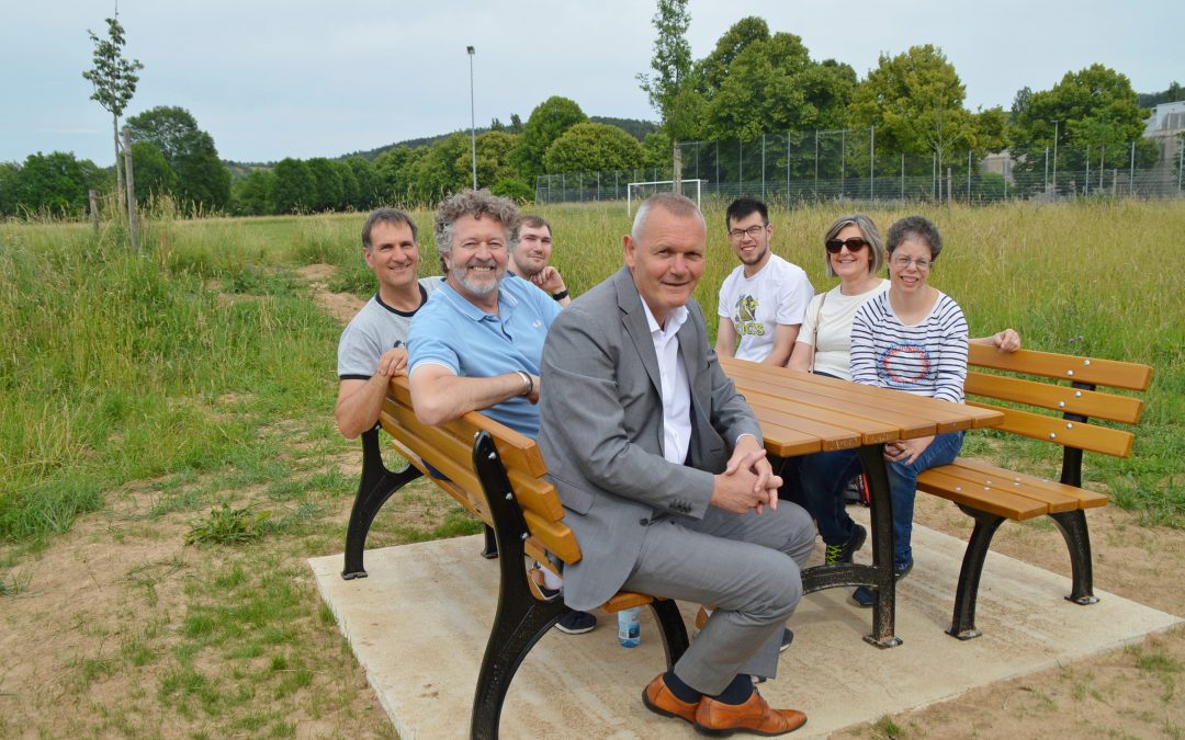 Neue Sitzgruppe