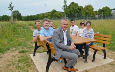 Neue Sitzgruppe