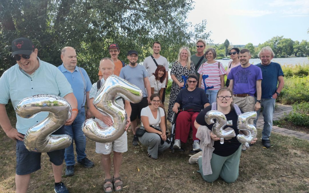 25 Jahre Wohnheim Grautal – Sommerfest auf dem Main