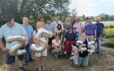 25 Jahre Wohnheim Grautal – Sommerfest auf dem Main